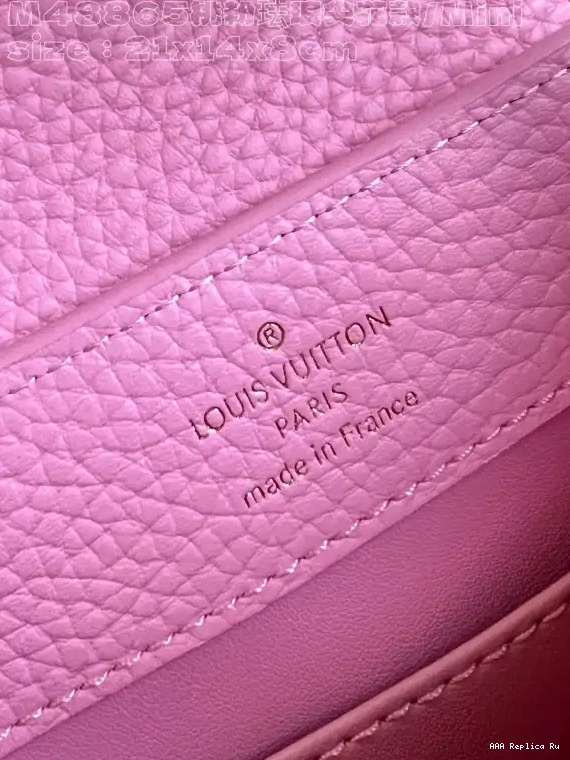 AAA Pruses Bags MINI-21*14*8CM LOUIS CAPUCINES VUITTON 0625